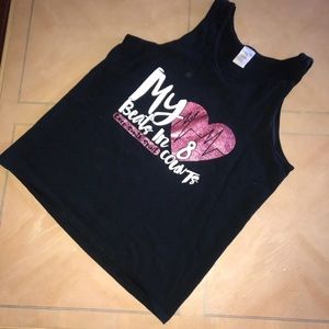 My Heart Beats In 8counts Cheer Tank Top